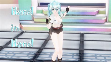 Mmd1080p60fps Hatsune Miku Hand In Handmagical Mirai 2015 Youtube