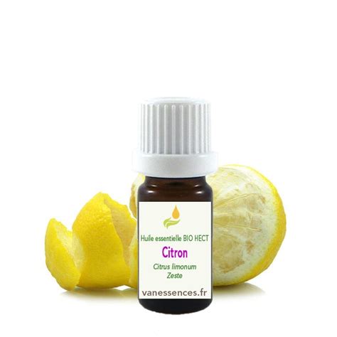 Huile Essentielle Bio Hect Citron Citrus Limon