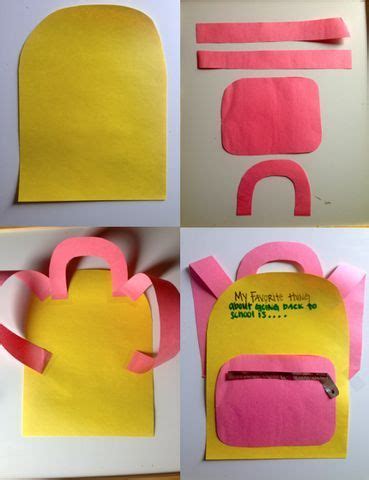 What's In Your Backpack Children's Church Curriculum | Back to school crafts, Preschool crafts ...