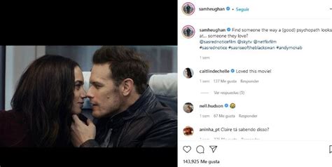 Sam Heughan Promociona Su Nueva Pel Cula Con Un Ir Nico Y Perturbador