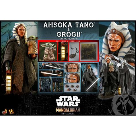 k咩咩Q 全新 Hot Toys 1 6 星際大戰 DX21 豪華版 亞蘇卡 Ahsoka 格羅古 Grogu 蝦皮購物