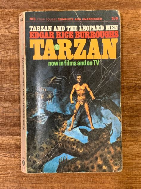 Tarzan And The Leopard Men Edgar Rice Burroughs Tarzan Vintage