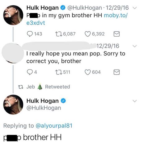 Unhinged Hulk Hogan Tweets To Celebrate Him Deleting His Twitter