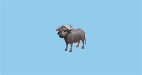 🐃 물소 Emoji On Twitter Emoji Stickers 131