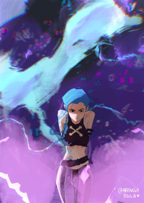 [no Spoilers] Jinx Art By Me Aranegapaula R Arcane