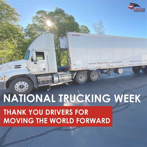 Truck Driver Appreciation Week Ideas