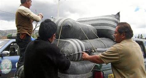 Decomisan 320 kilos de hoja de coca que iban a Huánuco PERU CORREO