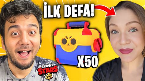 Ildirdi Senem E Hayatinda Lk Defa Mega Kutu A Tik Brawl Stars