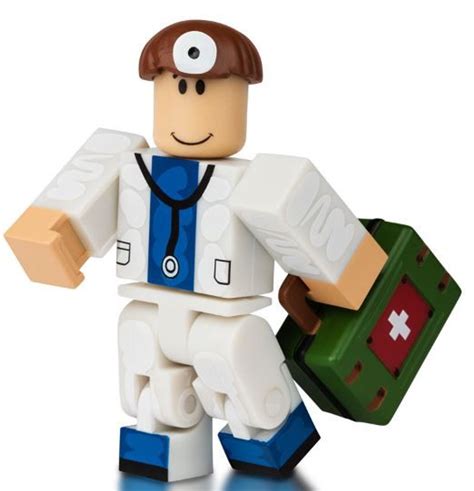 Roblox Hospital Rp Doctor 3 Minifigure No Code Loose Jazwares Toywiz