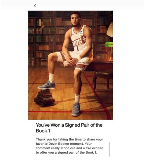 Just Won A Signed Pair Of Book 1s Via Nike 🤯 Anyone Else Catch Their