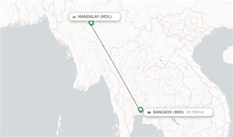 Direct Non Stop Flights From Mandalay To Bangkok Schedules