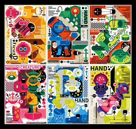 Hand Creatures Graphics Poster Design On Behance Poster