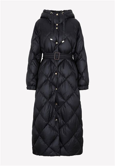 Max Mara The Cube Trepa Puffer Coat In Black Lyst UK