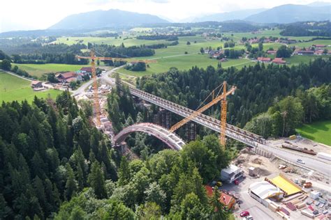 Teilerneuerung der historischen Echelsbacher Brücke für rund 30 Mio Euro