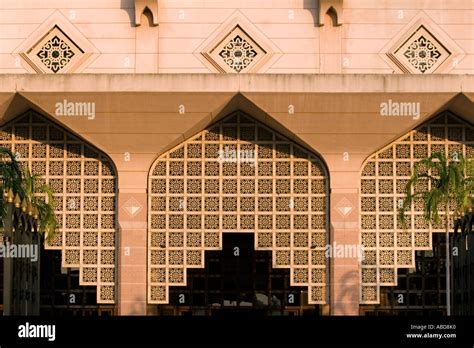 Putra Mosque Putrajaya Malaysia Stock Photo Alamy