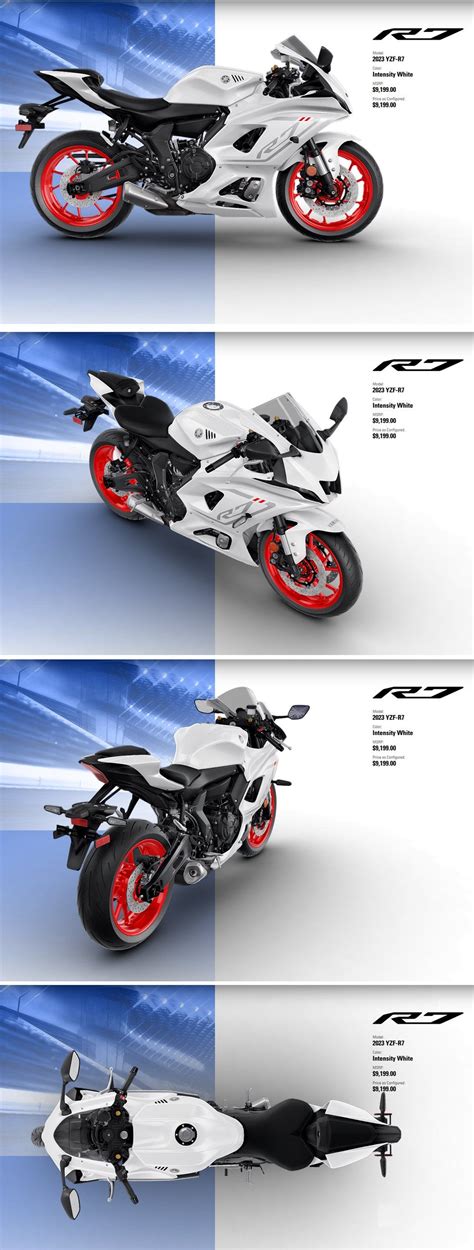 2023 R7 new color option, Intensity White! | Yamaha YZF-R7 Forum