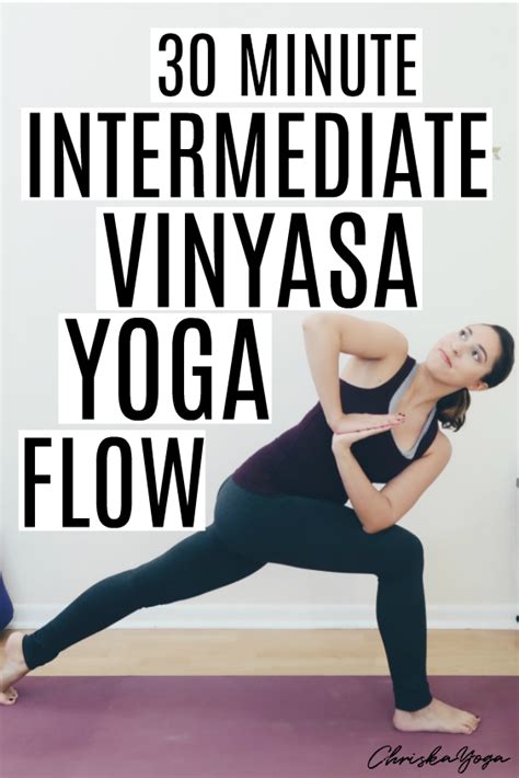 30 Minute Yoga Flow Class Yoga Workout Vinyasa Flow Intermediate At