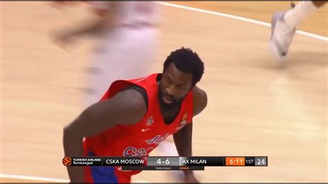 Othello Hunter Highlights CSKA Moscow Vs AX Armani Exchange Olimpia