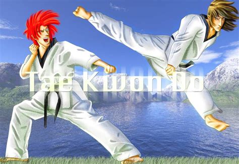 Taekwondo By Tchintchie On Deviantart Taekwondo Kickboxing West