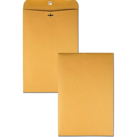 Quality Park Extra Heavy Duty Kraft Clasp Envelopes Clasp W X