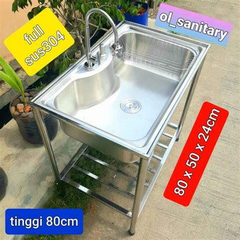 Jual Bak Cuci Piring Kitchen Sink Portable Rak Tempat Cuci Piring Sink