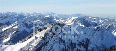 Alpine Winter Scene 2 Stock Photo Royalty Free Freeimages