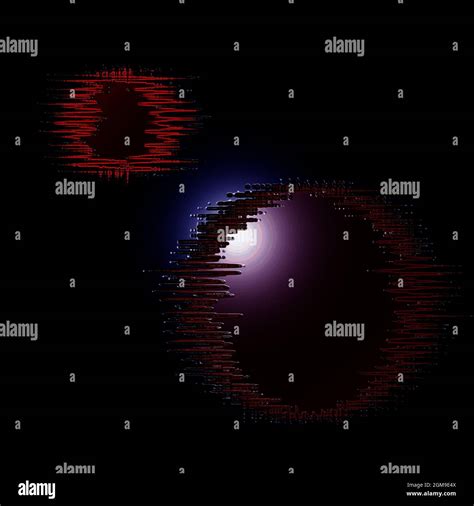 Abstract Background In The Style Of The Curvature Of The Space Time