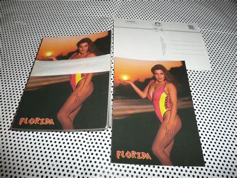 Florida Vintage Hot Babe At Beach Holding Sun Bikini Postcard Lot Of 50 EBay