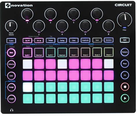 Novation Circuit Groovebox with Sample Import | Sweetwater.com