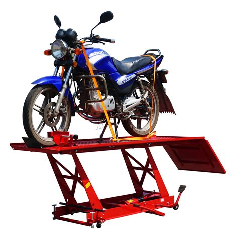 Foxhunter Lb Hydraulic Bike Motorcycle Motorbike Lift Bench