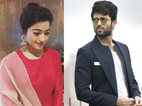 Vijay Devarakonda With Rashmika Mandanna Vijay Devarakonda Famous