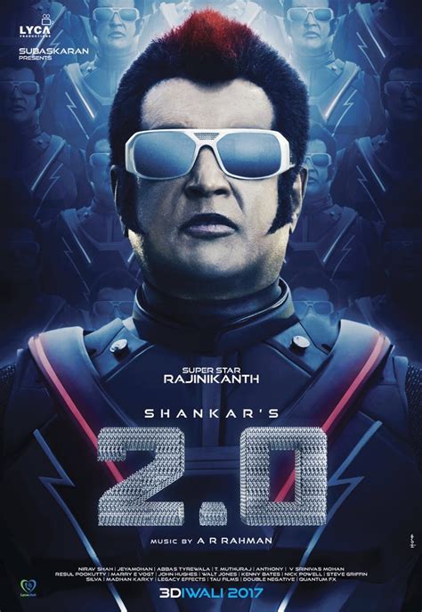 First Solo Look Of Rajnikanth In Robot 2 0 Poster News