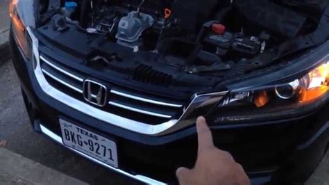 How To Disable Drl Lights Honda Accord Youtube