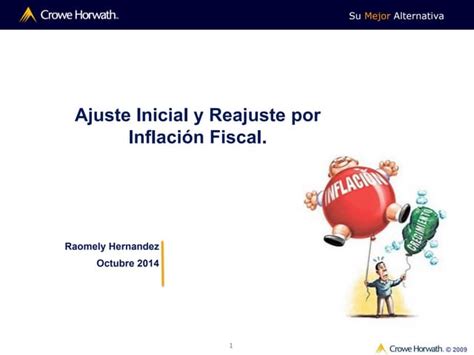 Ajuste Por Inflacion En El Islr Ppt