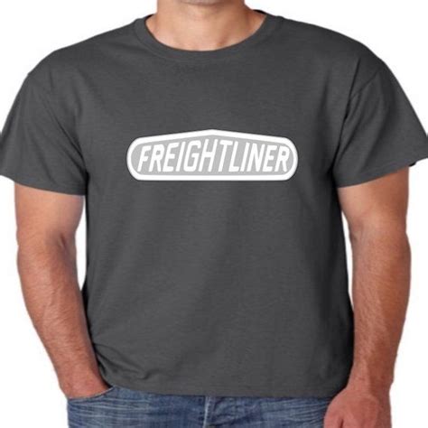 Freightliner Trucker Shirts For Men Trucker T Shirts Semi Trucks