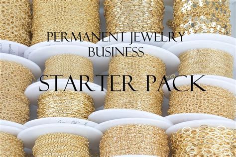 Permanent Jewelry Business Starter Pack Permanent Jewelry Kit All