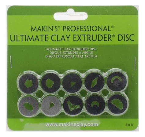 Makins Professional Ultimate Clay Extruder Disc Set B • 2wards