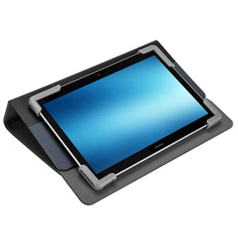 Étui pour tablette rotatif à 360 universel Fit n Grip 9 10 5 Noir