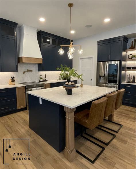 Farmhouse Black Kitchen Cabinets: 53 Fabulous Ideas