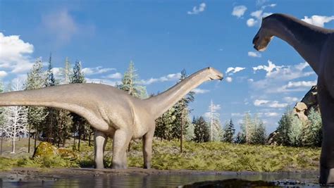 Descubren Una Nueva Especie De Dinosaurio Herbívoro De Cuello Largo En Argentina Rt