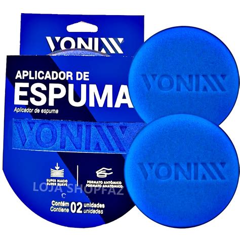 Aplicador De Cera Vonixx Espuma Aplicadora Pacote Unidades