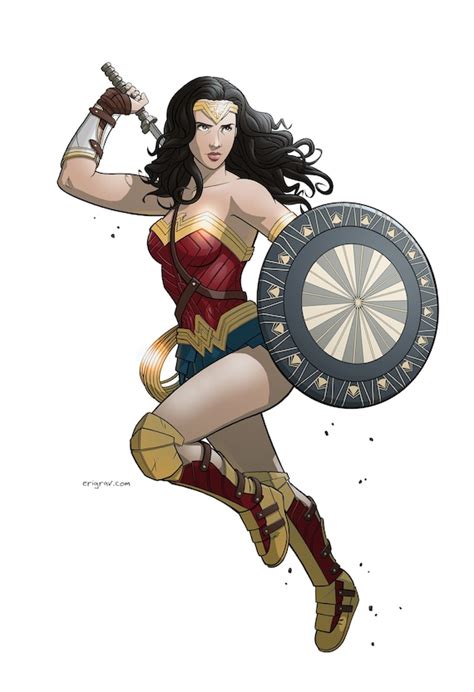 Wonder Woman Fan Art Print - Etsy