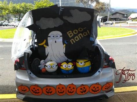 Trunk or Treat Minion Style - Halloween Fun! (TKT808) | Minion halloween, Trunk or treat, Truck ...