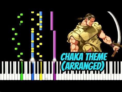 Chaka Theme Arranged Jojo S Bizarre Adventure Piano Tutorial