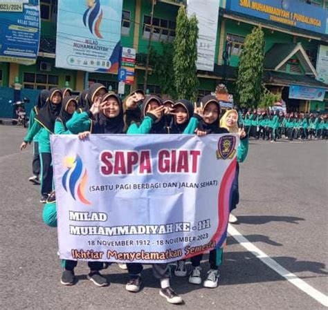 MTs Muhammadiyah 01 Purbalingga Rayakan Milad Ke 111 Muhammadiyah