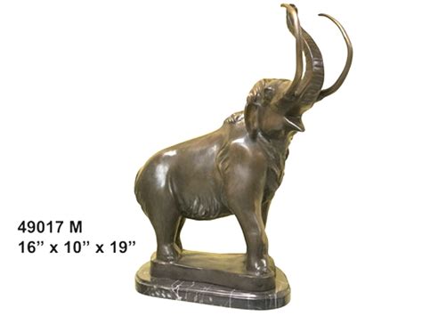 Bronze Elephant Statues (At 2019 Prices)