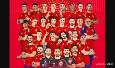 Resmi Ini 26 Pemain Dalam Skuad Timnas Spanyol Di Euro 2024