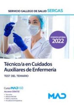 Comprar Tecnico A En Cuidados Auxiliares De Enfermeria Servicio Gallego