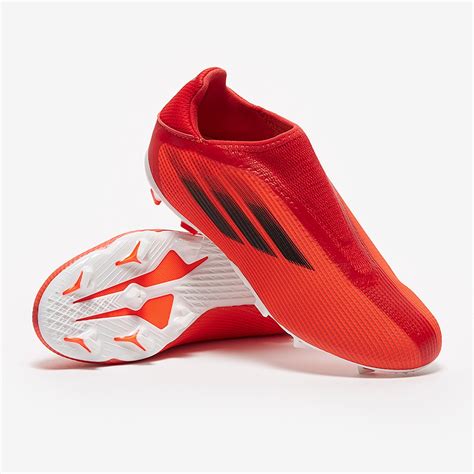 Adidas Enfant X Speedflow Sans Lacets Fg Rouge Noir Rouge Solaire