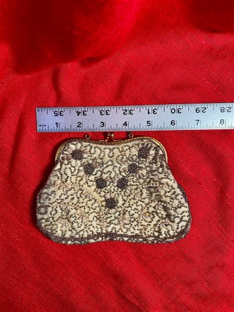 Vintage Beaded Evening Bag Gem